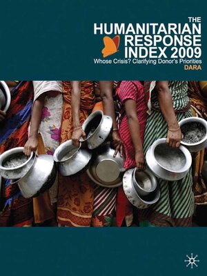 cover image of The Humanitarian Response Index (HRI) 2009